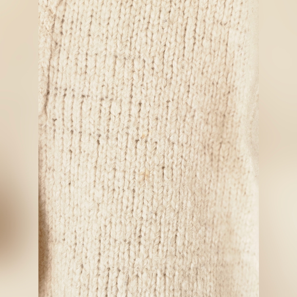 The Elder Statesman Men's Baja Cashmere Hoodie Ecru - Picture 6 of 9